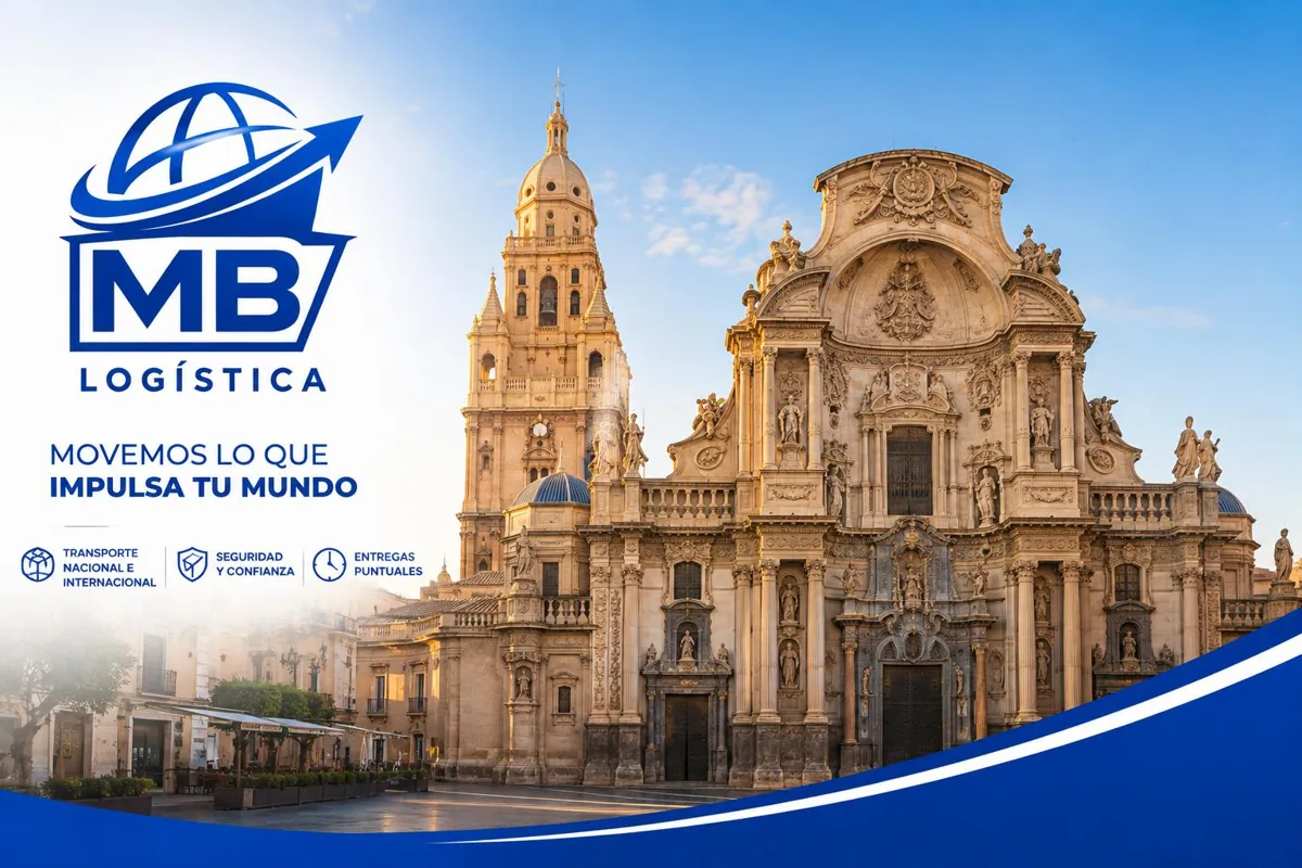 Catedral de Murcia, ciudad de MB Logística, operador logístico en Murcia